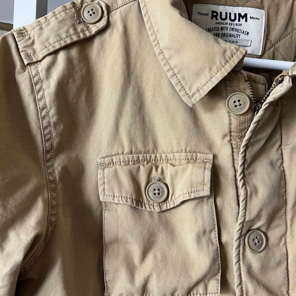 Khaki RUUM jacket - Picture 2 of 7